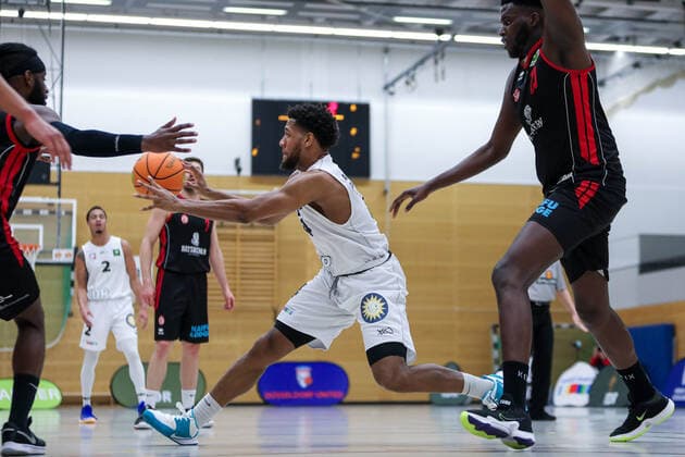 2. Basketball Bundesliga ProB ART Giants Duesseldorf gegen ETV Hamburg, 05.03.2021 Shawn Gulley ( 23 ART Giants Duesseldorf); 2. Basketball Bundesliga ProB ART Giants Duesseldorf gegen ETV Hamburg am 05.03.2021, Duesseldorf. Copyright: xBEAUTIFULxSPORTS KennyxBeelex