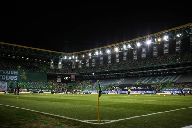Alvalade stadium during the men?s Liga NOS game between Sporting and Santa Clara at Estadio Alvalade in Lisbon Liga NOS - Sporting CP v Santa Clara 