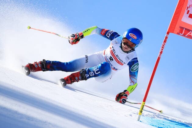 ALPINE SKIING - FIS WC Jasna JASNA,SLOVAKIA,07.MAR.21 - ALPINE SKIING - FIS World Cup, giant slalom, ladies. Image shows Mikaela Shiffrin (USA). GEPAxpictures xMarioxBuehner