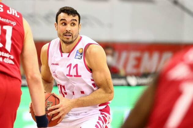 Anthony diLeo (Bonn) Jobstairs Giessen 46ers vs Telekom Baskets Bonn, Basketball, easyCredit BBL, 06.03.2021 Jobstairs Giessen 46ers vs Telekom Baskets Bonn, Basketball, easyCredit BBL, 06.03.2021 Giessen Copyright: xEibner-Pressefotox EP_RWS