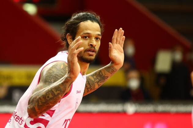 Chris Babb (Bonn) Jobstairs Giessen 46ers vs Telekom Baskets Bonn, Basketball, easyCredit BBL, 06.03.2021 Jobstairs Giessen 46ers vs Telekom Baskets Bonn, Basketball, easyCredit BBL, 06.03.2021 Giessen Copyright: xEibner-Pressefotox EP_RWS