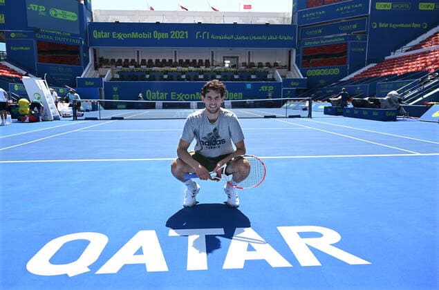 Qatar Exxon Mobil Open 2021 Dominic Thiem , Austia