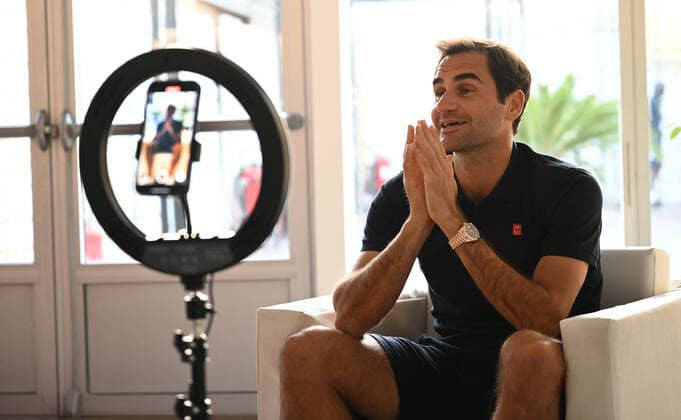 Qatar Exxon Mobil Open 2021 ATP, Tennis Herren Media Day Roger Federer , Switzerland
