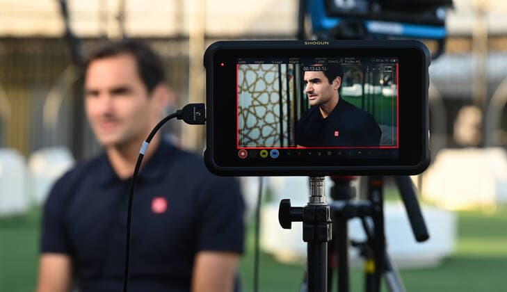 Qatar Exxon Mobil Open 2021 ATP, Tennis Herren Media Day Roger Federer , Switzerland
