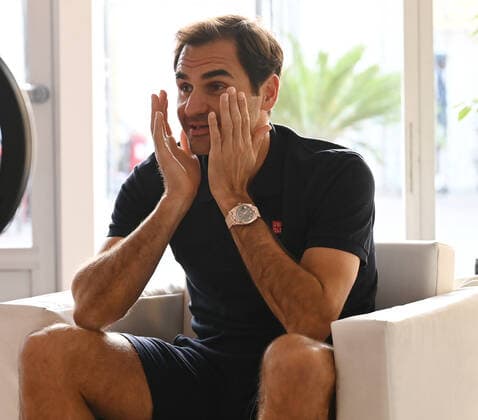 Qatar Exxon Mobil Open 2021 ATP, Tennis Herren Media Day Roger Federer , Switzerland