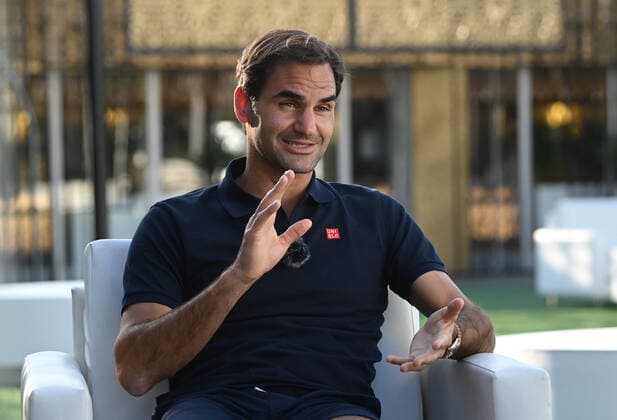 Qatar Exxon Mobil Open 2021 ATP, Tennis Herren Media Day Roger Federer , Switzerland