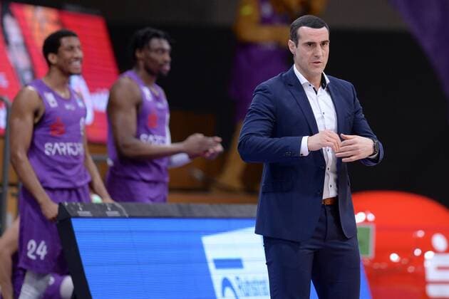 Roel Moors (Trainer, Headcoach BG Goettingen) , Basketball, Bundesliga, BBL, BG Goettingen - Skyliners Frankfurt, 07.03.2021, BG Goettingen - Skyliners Frankfurt, Basketball, Bundesliga, GER, BBL, 07.03.2021 Goettingen Copyright: xEibner-Pressefotox-xRolandxSippelx
