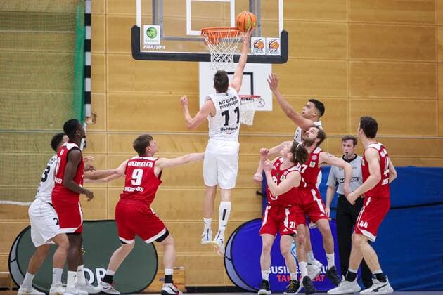 2. Basketball Bundesliga ProB ART Giants Duesseldorf gegen RheinStars Koeln, 07.03.2021 Max Gebhardt ( 11 ART Giants Duesseldorf); 2. Basketball Bundesliga ProB ART Giants Duesseldorf gegen RheinStars Koeln am 07.03.2021, Duesseldorf. Copyright: xBEAUTIFULxSPORTS KennyxBeelex