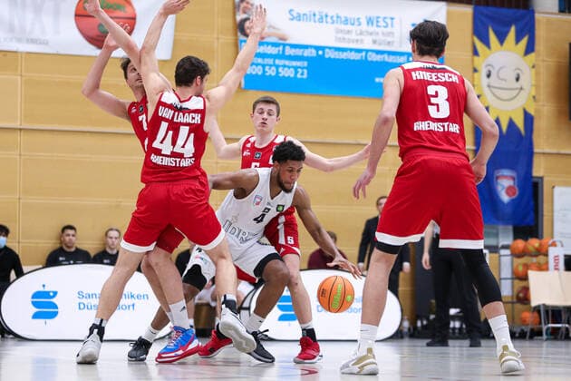 2. Basketball Bundesliga ProB ART Giants Duesseldorf gegen RheinStars Koeln, 07.03.2021 Quadre Lollis ( 4 ART Giants Duesseldorf); 2. Basketball Bundesliga ProB ART Giants Duesseldorf gegen RheinStars Koeln am 07.03.2021, Duesseldorf. Copyright: xBEAUTIFULxSPORTS KennyxBeelex