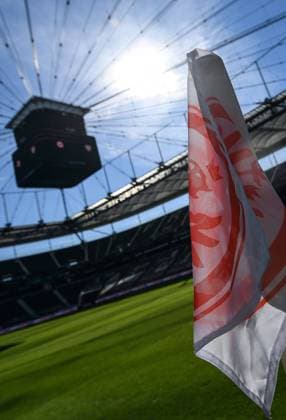06.03.2021, xjhx, Fussball 1.Bundesliga, Eintracht Frankfurt - VfB Stuttgart emspor, v.l. Stadionansicht Innenraum, Rasen (DFL DFB REGULATIONS PROHIBIT ANY USE OF PHOTOGRAPHS as IMAGE SEQUENCES and or QUASI-VIDEO) Frankfurt am Main