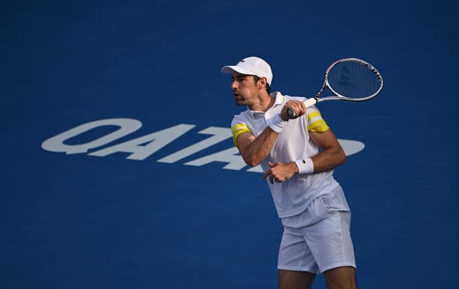 Qatar Exxon Mobil Open 2021 Jeremy Chardy , France