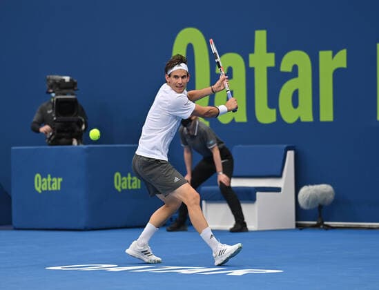 Qatar Exxon Mobil Open 2021 Dominic Thiem , Austria