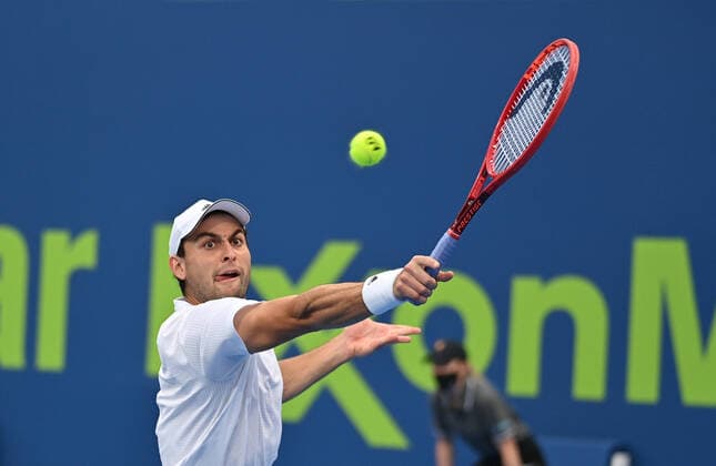 Qatar Exxon Mobil Open 2021 Aslan Karatsev , Russia