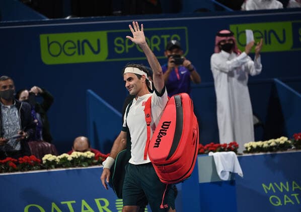 Qatar Exxon Mobil Open 2021 Roger Federer , Switzerland