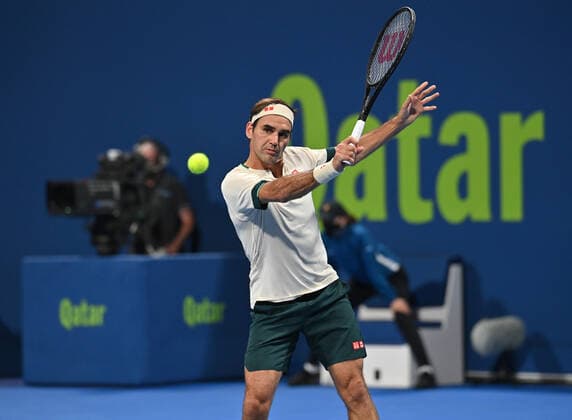 Qatar Exxon Mobil Open 2021 Roger Federer , Switzerland