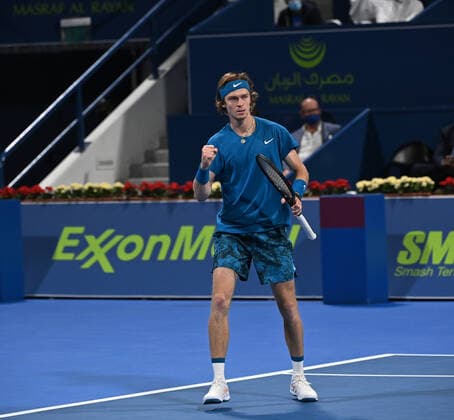 Qatar Exxon Mobil Open 2021 Andrey Rublev , Russia