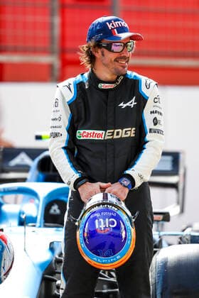 14 Fernando Alonso (ESP, Alpine F1 Team), F1 Pre-season Testing at Bahrain International Circuit on March 12, 2021 in Sakhir, Bahrain. (Photo by HOCH ZWEI) Sakhir Bahrain