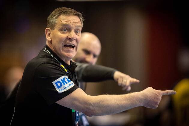 Handball Berlin 12.03.2021 Olympiaqualifikation Olympia Qualifikation Deutschland (GER) - Schweden (SWE) Alfred Gislason (Deutschland, Trainer)