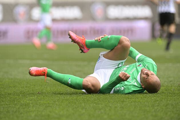 Wahbi Khazri (ASSE) FOOTBALL : SCO Angers vs St Etienne - Ligue 1 Uber eats - 13 03 2021 JBAutissier Panoramic 