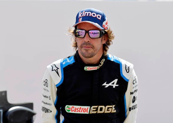 ALONSO Fernando Alpine F1 Team FIA Formel 1 Testfahrten 2021 in Bahrain 1.Tag Am 12.03.2021 Bahrain International Circuit As-Sachir