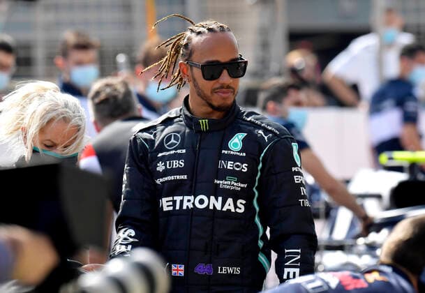 HAMILTON Lewis Team Mercedes AMG FIA Formel 1 Testfahrten 2021 in Bahrain 1.Tag Am 12.03.2021 Bahrain International Circuit As-Sachir
