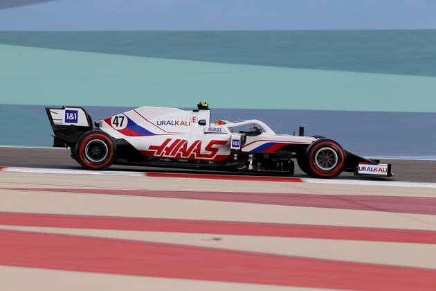 47 Mick Schumacher (GER, Haas F1 Team), F1 Pre-season Testing at Bahrain International Circuit on March 13, 2021 in Sakhir, Bahrain. (Photo by HOCH ZWEI) Sakhir Bahrain