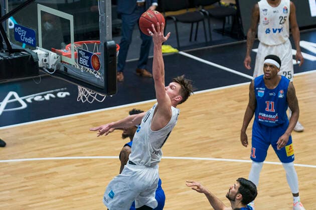 easyCredit Basketball Bundesliga, Hamburg, 13.03.2021 easyCredit Basketball Bundesliga, Hamburg Towers vs. SYNTAINICS MBC, Maik Kotsar ( 11 Hamburg Towers) Copyright: xBEAUTIFULxSPORTS Mohwinkelx