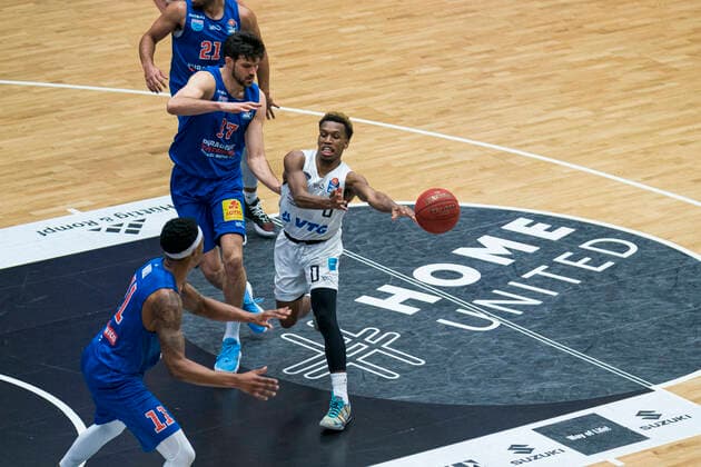 easyCredit Basketball Bundesliga, Hamburg, 13.03.2021 easyCredit Basketball Bundesliga, Hamburg Towers vs. SYNTAINICS MBC, TJ Shorts ( 0 Hamburg Towers) Copyright: xBEAUTIFULxSPORTS Mohwinkelx