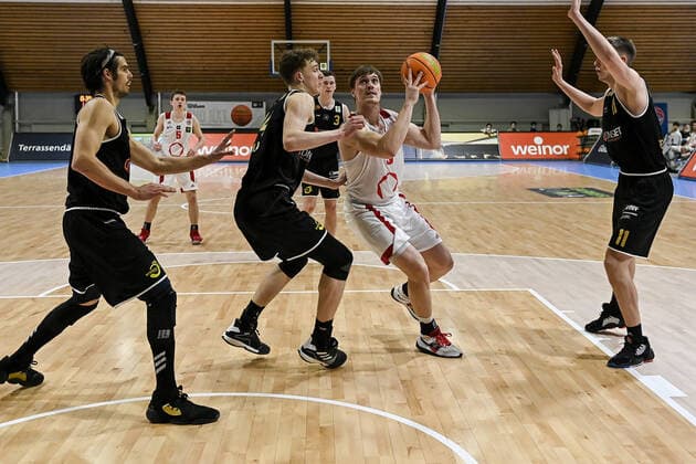 Barmer 2. Basketball Bundesliga ProB, Rheinstars Koeln vs. LOK Bernau, 13.03.2021 Florian Wendeler (RheinStars Koeln 9), Barmer 2. Basketball Bundesliga ProB, Rheinstars Koeln vs. LOK Bernau am 13.03.2021 in der Basketball Campus Koeln in Koeln (Nordrhein-Westfalen) Copyright: xBEAUTIFULxSPORTS Mueller-Laschetx