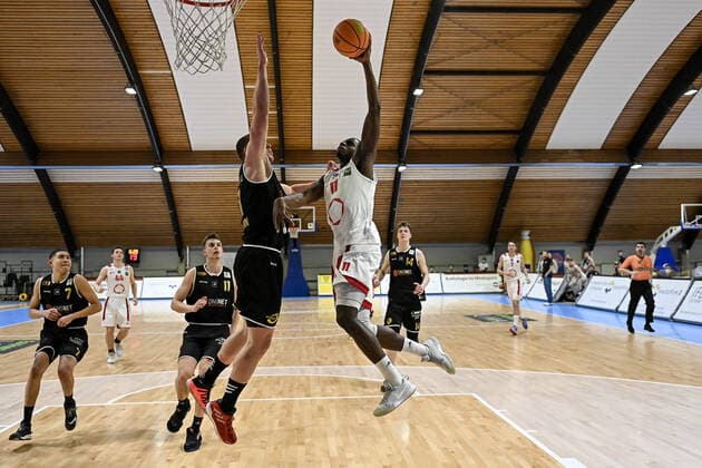 Barmer 2. Basketball Bundesliga ProB, Rheinstars Koeln vs. LOK Bernau, 13.03.2021 Karl Mamady Dia (RheinStars Koeln 11), Barmer 2. Basketball Bundesliga ProB, Rheinstars Koeln vs. LOK Bernau am 13.03.2021 in der Basketball Campus Koeln in Koeln (Nordrhein-Westfalen) Copyright: xBEAUTIFULxSPORTS Mueller-Laschetx
