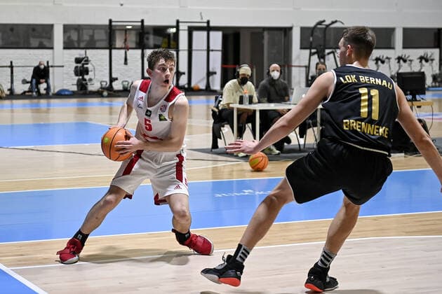 Barmer 2. Basketball Bundesliga ProB, Rheinstars Koeln vs. LOK Bernau, 13.03.2021 Moritz Knobloch (RheinStars Koeln 5), Barmer 2. Basketball Bundesliga ProB, Rheinstars Koeln vs. LOK Bernau am 13.03.2021 in der Basketball Campus Koeln in Koeln (Nordrhein-Westfalen) Copyright: xBEAUTIFULxSPORTS Mueller-Laschetx