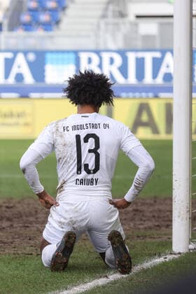 3. Liga - SV Wehen Wiesbaden - FC Ingolstadt 04 - enttäuscht Torchance, Francisco Da Silva Caiuby (13, FCI) 3. Liga - FC Ingolstadt 04 Saison 2020 2021 SV Wehen Wiesbaden *** 3 Liga SV Wehen Wiesbaden FC Ingolstadt 04 disappoints goal chance, Francisco Da Silva Caiuby 13, FCI 3 Liga FC Ingolstadt 04 season 2020 2021 SV Wehen Wiesbaden