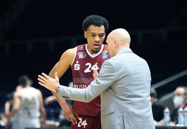 Headcoach Rodrigo Pastore (Chemnitz99), George King (Chemnitz99)