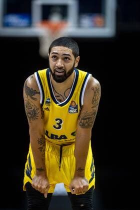 Basketball Berlin 14.03.2021 Saison 2020 2021 1. Bundesliga easyCredit BBL Alba Berlin - BG Göttingen Peyton Siva (Alba Berlin, No.03)