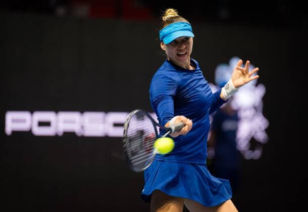 Mandatory Credit: Photo by Rob Prange Shutterstock (11800201cd) Vera Zvonareva of Russia in action during the first-round of the 2021 St. Petersburg Ladies Trophy WTA, Tennis Damen 1000 tournament WTA St Petersburg Ladies Trophy, Tennis, St Petersburg, Russia - 15 Mar 2021 WTA St Petersburg Ladies Trophy, Tennis, St Petersburg, Russia - 15 Mar 2021  Copyright: xRobxPrange Shutterstockx 11800201cd