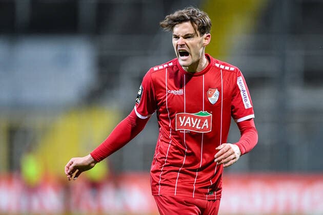 Stefan Stangl (Türkgücü München, 23) Einzelbild, Aktion, Action, 15.03.2021, München (Deutschland), Fussball, 3. Liga, Türkgücü München - F.C. Hansa Rostock, DFB DFL REGULATIONS PROHIBIT ANY USE OF PHOTOGRAPHS AS IMAGE SEQUENCES AND OR QUASI-VIDEO.