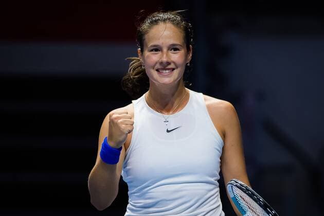 Mandatory Credit: Photo by Rob Prange Shutterstock (11800202bi) Daria Kasatkina of Russia in action during the first round of the 2021 St. Petersburg Ladies Trophy WTA, Tennis Damen 1000 tournament WTA St Petersburg Ladies Trophy, Tennis, St Petersburg, Russia - 16 Mar 2021 WTA St Petersburg Ladies Trophy, Tennis, St Petersburg, Russia - 16 Mar 2021  Copyright: xRobxPrange Shutterstockx 11800202bi