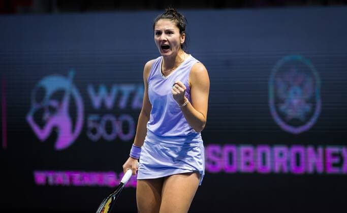 Mandatory Credit: Photo by Rob Prange Shutterstock (11800202dc) Margarita Gasparyan of Russia in action during her first-round match at the 2021 St. Petersburg Ladies Trophy WTA, Tennis Damen 500 tournament WTA St Petersburg Ladies Trophy, Tennis, St Petersburg, Russia - 16 Mar 2021 WTA St Petersburg Ladies Trophy, Tennis, St Petersburg, Russia - 16 Mar 2021  Copyright: xRobxPrange Shutterstockx 11800202dc