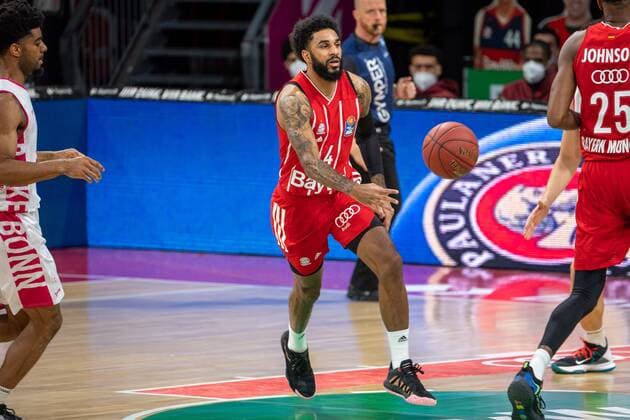 D. Seeley 4 (FC Bayern), FC Bayern Basketball vs. Telekom Baskets Bonn, BBL, 16.03.2021 Muenchen Bayern Deutschland