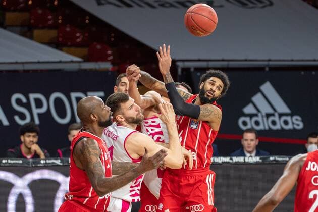 D. Seeley 4 (FC Bayern), FC Bayern Basketball vs. Telekom Baskets Bonn, BBL, 16.03.2021 Muenchen Bayern Deutschland