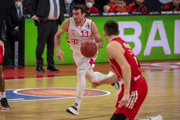 Anthony DiLeo 11 (Telekom Baskets Bonn), FC Bayern Basketball vs. Telekom Baskets Bonn, BBL, 16.03.2021 Muenchen Bayern Deutschland