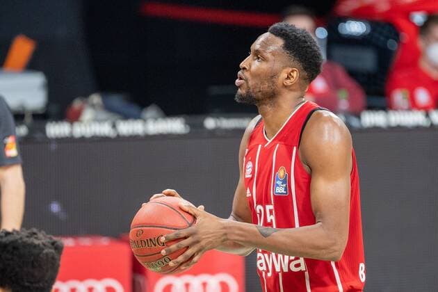 JaJuan Johnson 25 (FC Bayern), FC Bayern Basketball vs. Telekom Baskets Bonn, BBL, 16.03.2021 Muenchen Bayern Deutschland