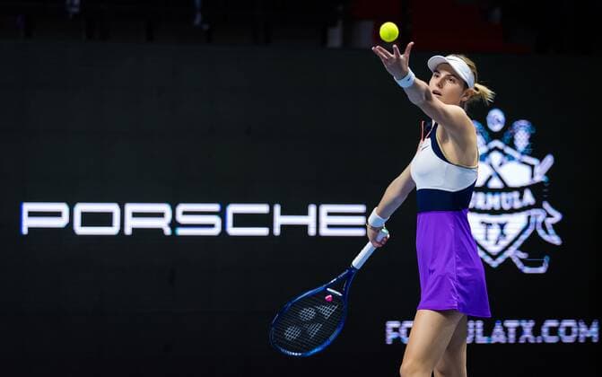 Mandatory Credit: Photo by Rob Prange Shutterstock (11803318a) Katarina Zavatska of Ukraine in action during her first-round match at the 2021 St. Petersburg Ladies Trophy WTA, Tennis Damen 500 tournament WTA St Petersburg Ladies Trophy, Tennis, St Petersburg, Russia - 17 Mar 2021 WTA St Petersburg Ladies Trophy, Tennis, St Petersburg, Russia - 17 Mar 2021  Copyright: xRobxPrange Shutterstockx 11803318a