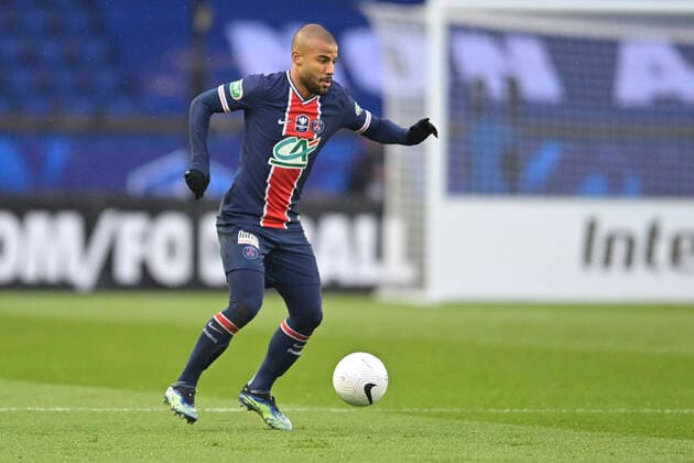 Rafinha (PSG) FOOTBALL : PSG vs LOSC - 1 8 finale coupe de france - 17 03 2021 JBAutissier Panoramic 