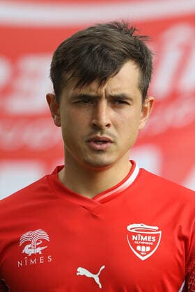 ADRIAN ANDRES CUBAS, Nimes, Ligue 1, Nimes vs Nantes 1-1, Nimes LIGUE 1 2020-21 NIMES-NANTES 1-1