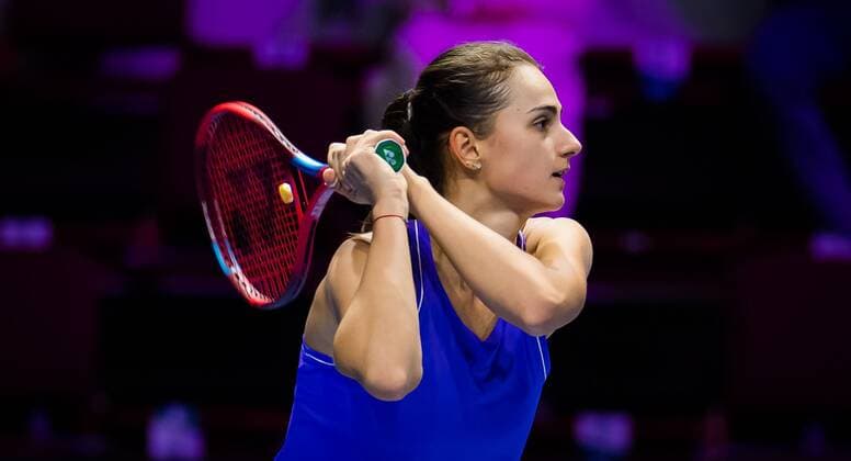 Mandatory Credit: Photo by Rob Prange Shutterstock (11803319bt) Anastasia Gasanova of Russia in action during the second round at the 2021 St. Petersburg Ladies Trophy WTA, Tennis Damen 500 tournament WTA St Petersburg Ladies Trophy, Tennis, St Petersburg, Russia - 18 Mar 2021 WTA St Petersburg Ladies Trophy, Tennis, St Petersburg, Russia - 18 Mar 2021  Copyright: xRobxPrange Shutterstockx 11803319bt
