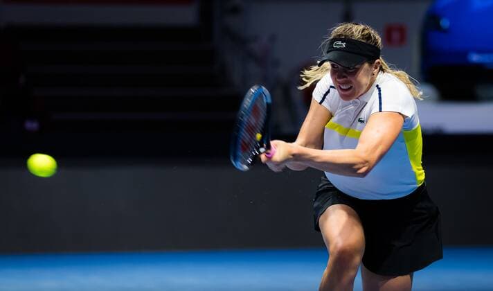 Mandatory Credit: Photo by Rob Prange Shutterstock (11803319cd) Anastasia Pavlyuchenkova of Russia in action during the second round at the 2021 St. Petersburg Ladies Trophy WTA, Tennis Damen 500 tournament WTA St Petersburg Ladies Trophy, Tennis, St Petersburg, Russia - 18 Mar 2021 WTA St Petersburg Ladies Trophy, Tennis, St Petersburg, Russia - 18 Mar 2021  Copyright: xRobxPrange Shutterstockx 11803319cd