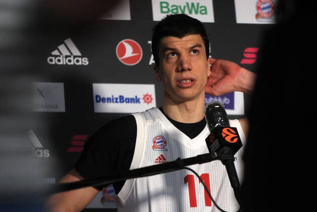 19.03.2021, EuroLeague, FC Bayern Basketball vs Anadolu Efes, Audi Dome Muenchen, im Bild: Vladimir Lucic (FCB Basketball)