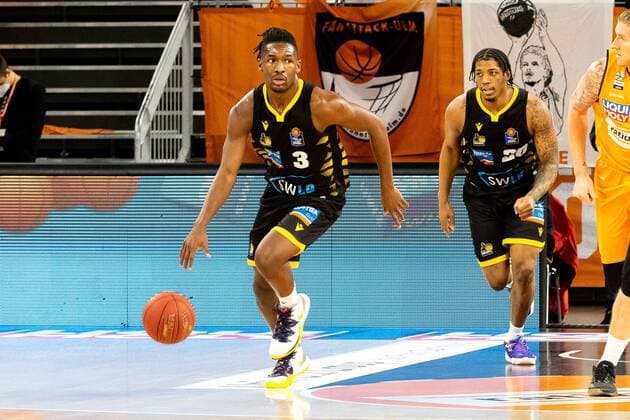 Jaleen Smith (MHP Riesen Ludwigsburg 03) GER, Ratiopharm Ulm vs. MHP Riesen Ludwigsburg, easycredit 1.Bundesliga Basketball, 24.Spieltag, Saison 2020 21, 20.03.2021 Ratiopharm Ulm vs. MHP Riesen Ludwigsburg, 1.Basketball Bundesliga Neu-Ulm Copyright: xEibner-Pressefoto RogerxBuerkex EP_EER