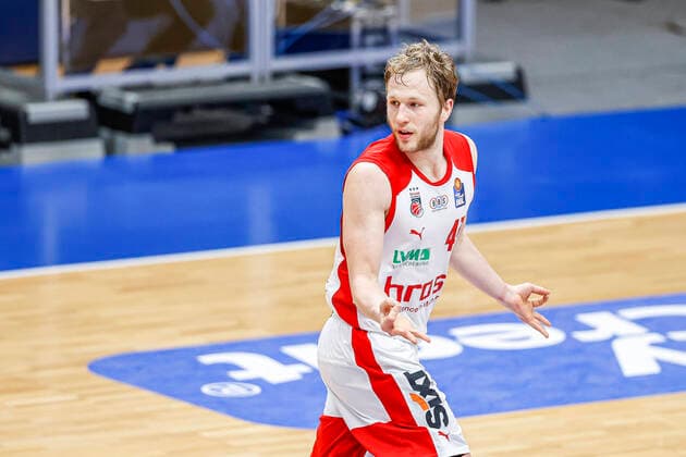 Mitte Christian Sengfelder (Brose Bamberg, 43) MBC Mitteldeutscher BC - Brose Bamberg, easyCredit Basketball Bundesliga, Saison 2020-2021, 24. Spieltag, Weißenfels, Germany, 20.03.2021, - Copyright: DanielxLöb